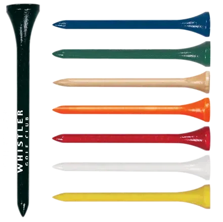 Branded Golf Tee Set - Customizable Driver Tees (2-3/4" Tall)