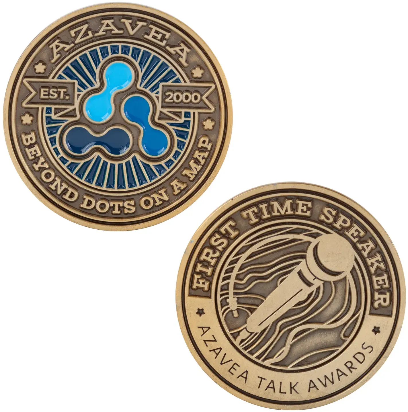 Custom Brass Challenge Coins