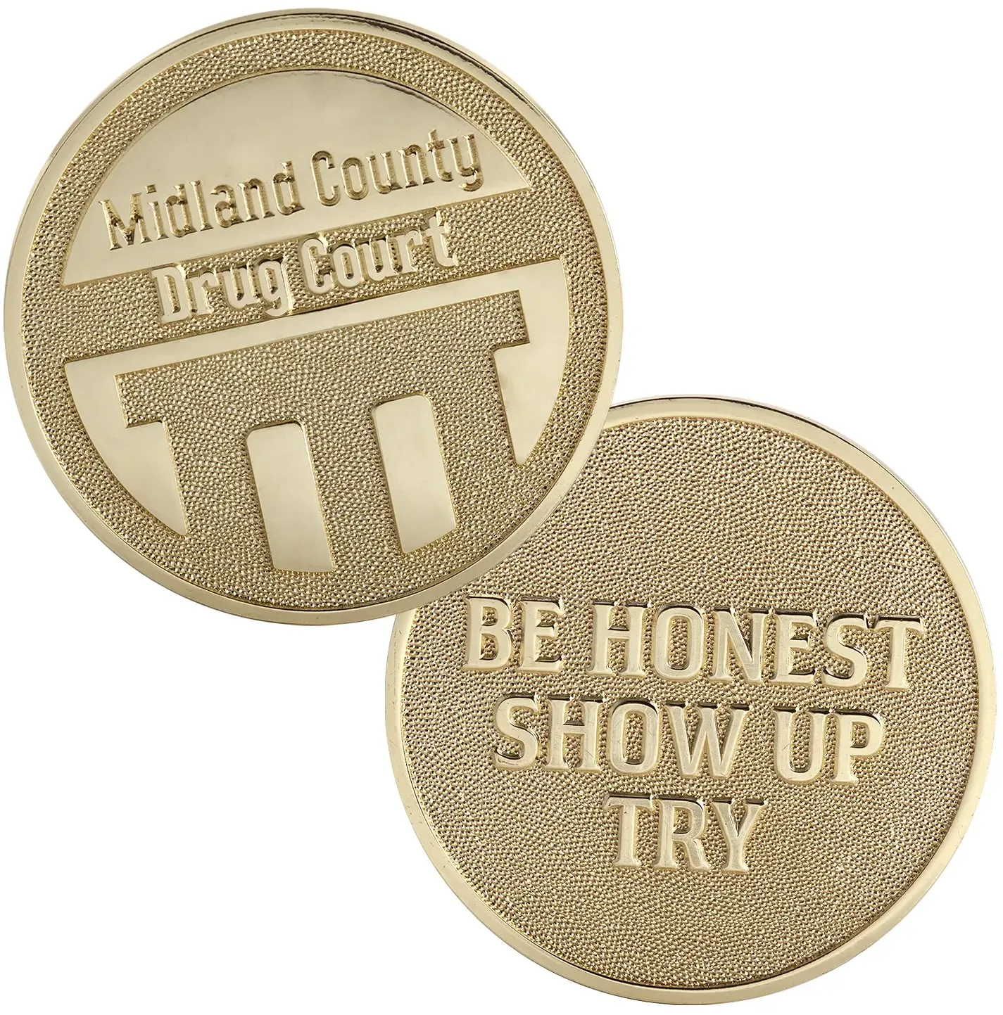 Custom Zinc Challenge Coins (2.75")