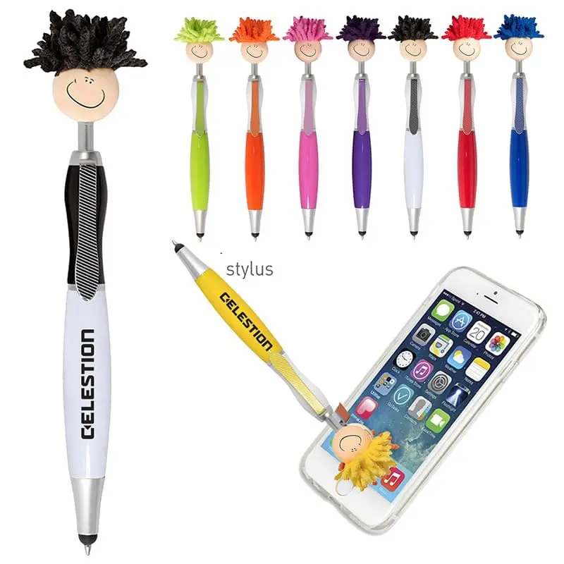 2-in-1 Pen with MopToppers Screen Cleaner