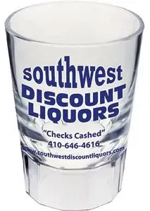 Logo Fluted Shot Glass - 2 Oz.