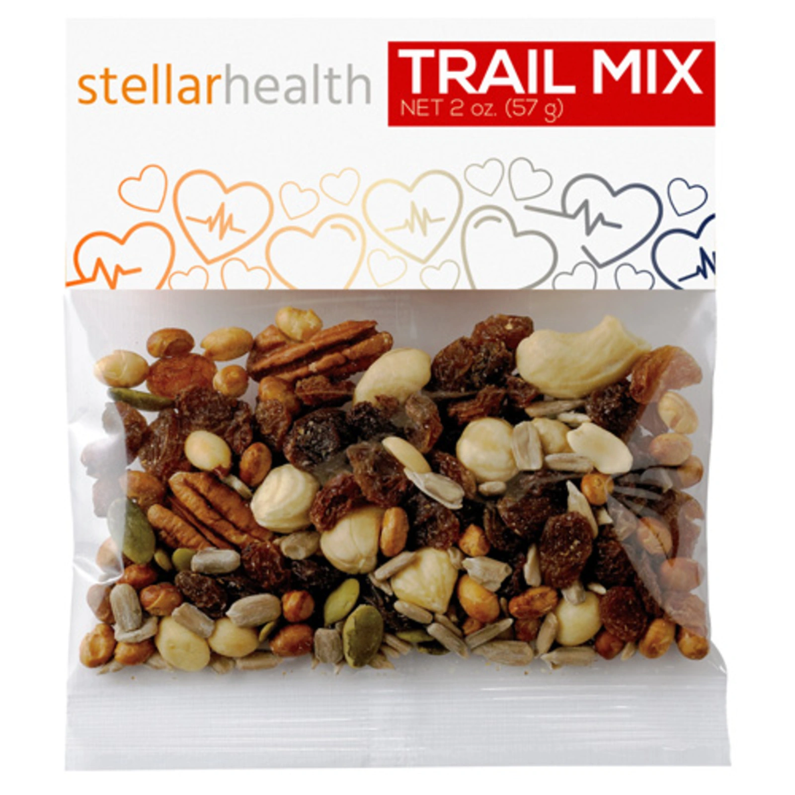 2 oz. Nutritious Snack Assortment in Header Bags