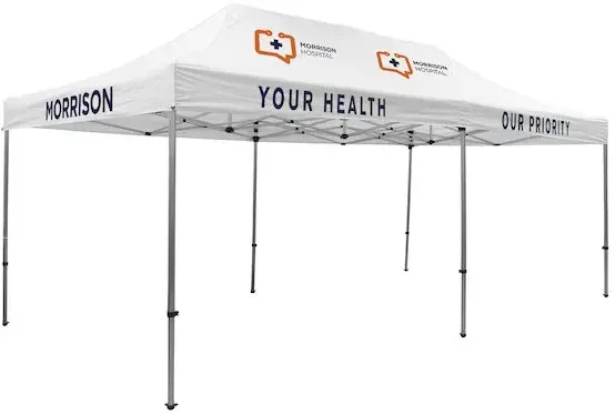 20' Premium Tent Kit (Imprinted, 5 Locations)