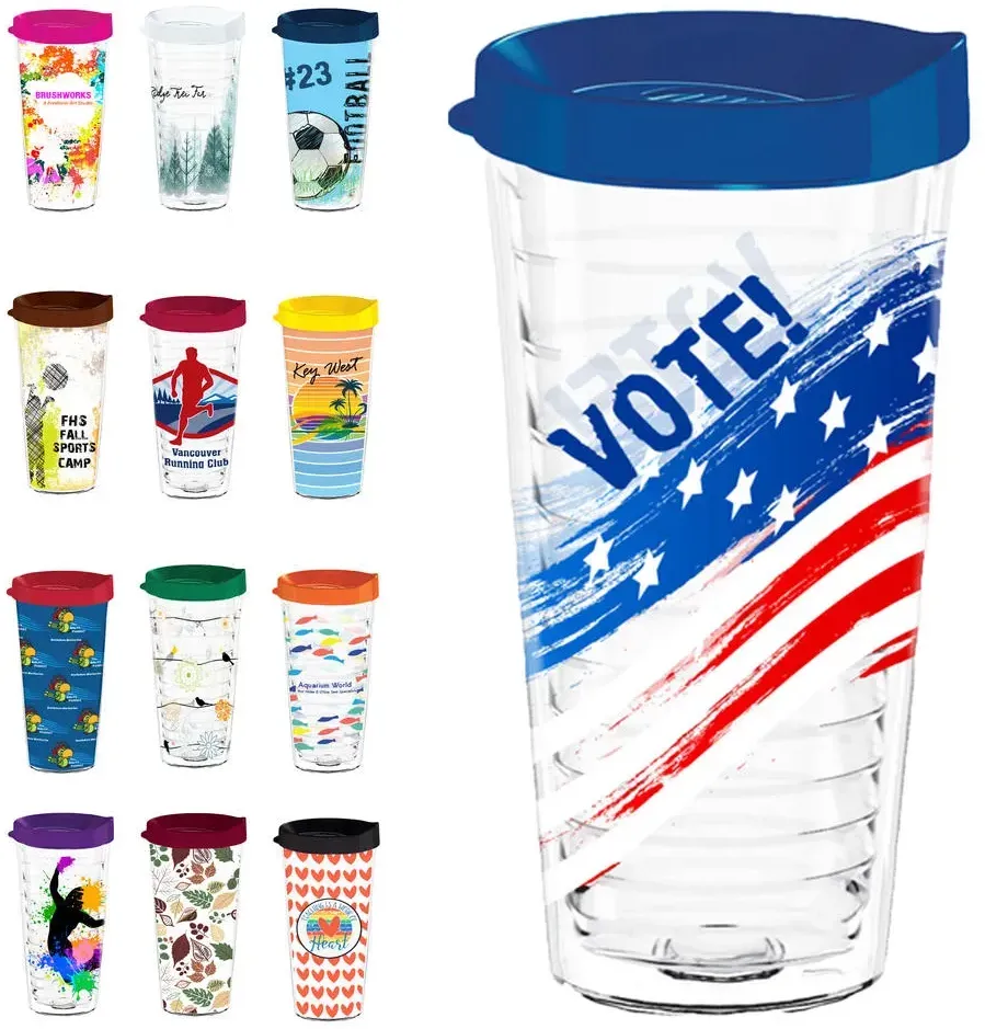 Custom USA-Made 22 oz. Karma Tumbler with Full Color Design