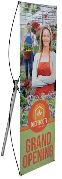 23.5" x 70" Euro-X Banner Display Kit