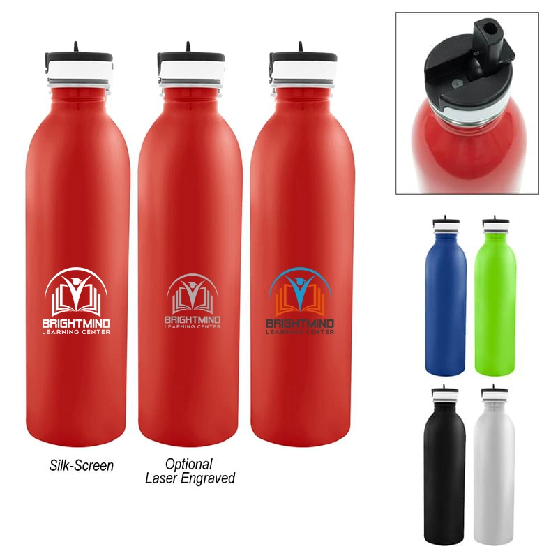 24 Oz. Stainless Steel City Bottle
