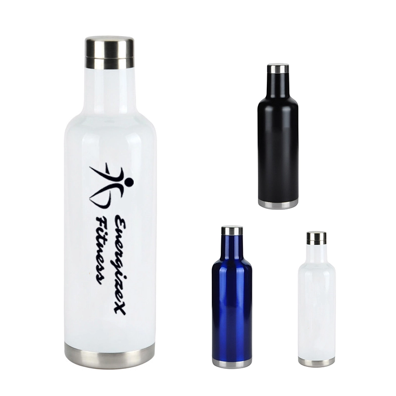 25.3 oz/750 ML Stainless Steel Wine Bottle