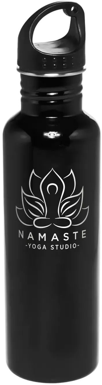 Custom Stainless Sports Water Bottle (26 oz) - 1 Color Imprint