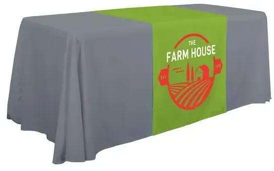 28" Standard Table Runner (Full-Color Front Only)