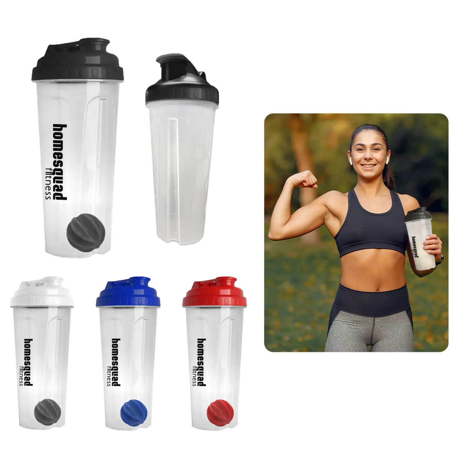 Custom Shaker Bottle - 28oz