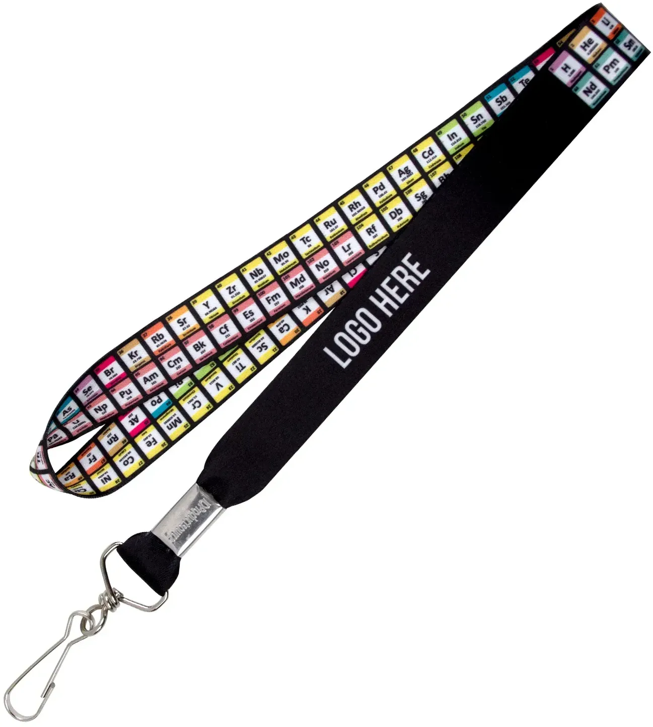 Customized Periodic Table Lanyard – 3/4"