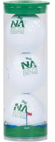 Custom Logo Golf Ball Tube