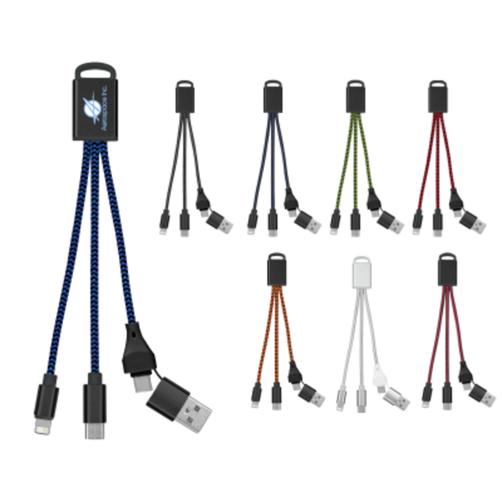 3-In-1 Braided Charging Buddy 2.0