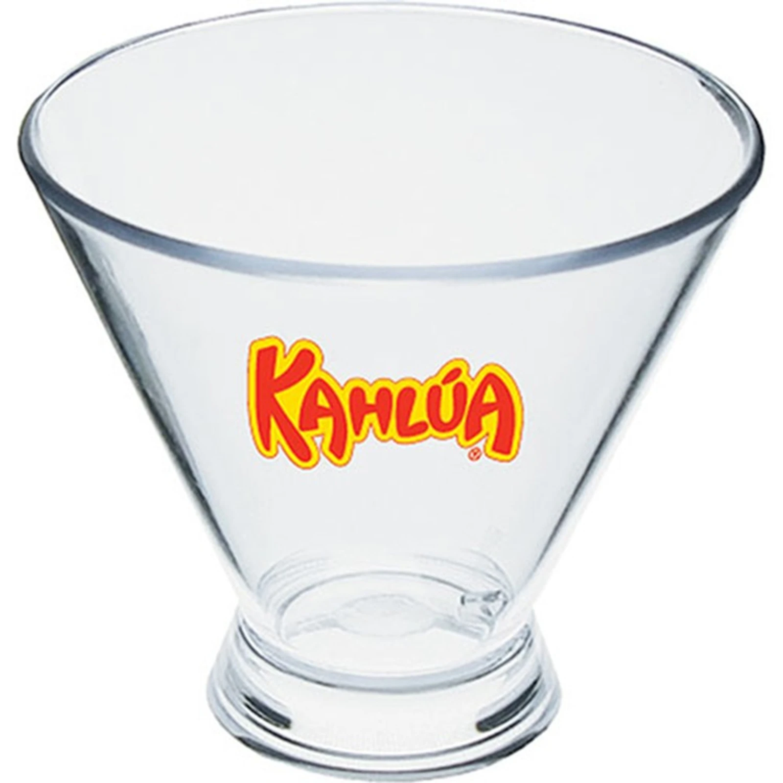 Styrene Stemless Martini Glass - 3 Oz.