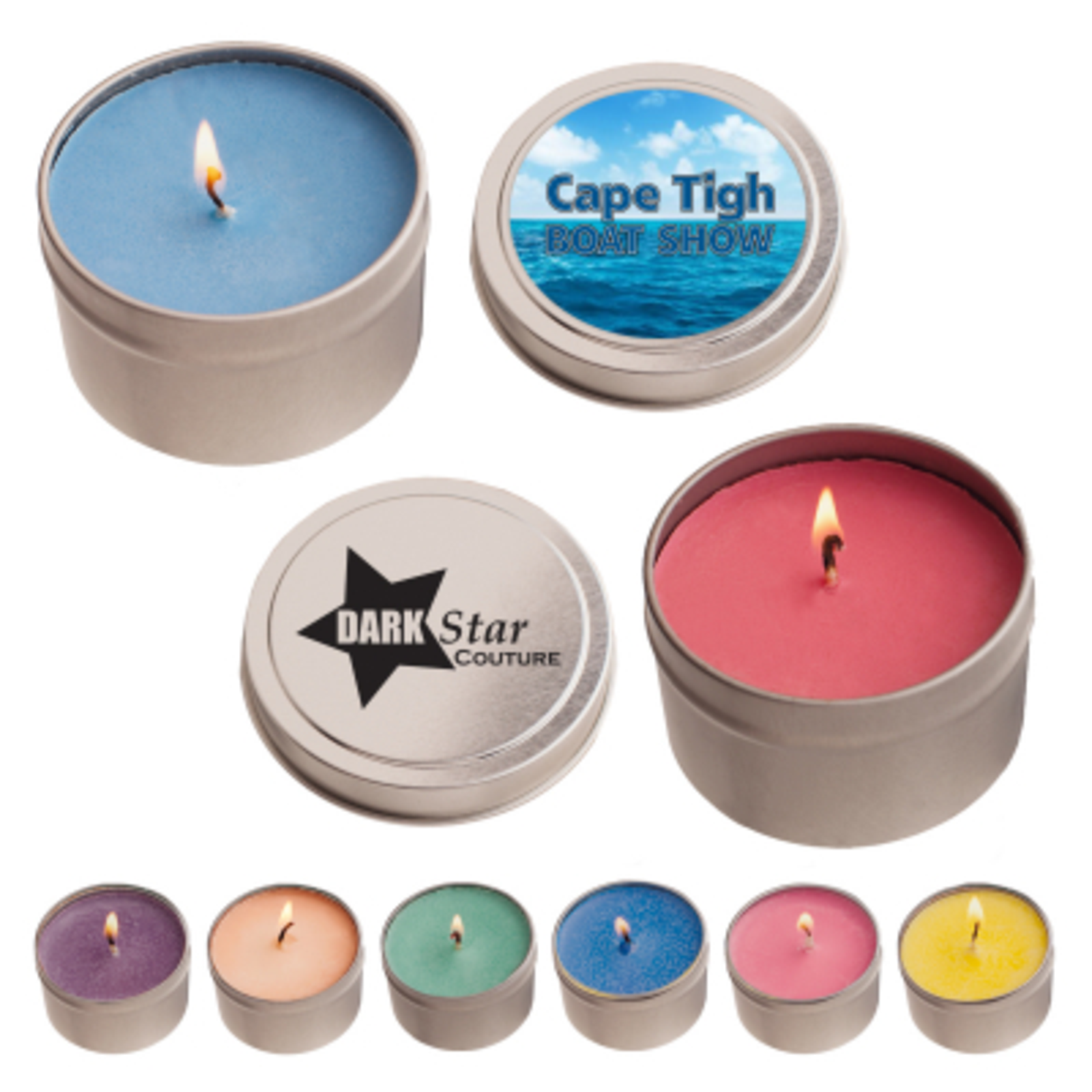 4 oz. Candle In Round Tin