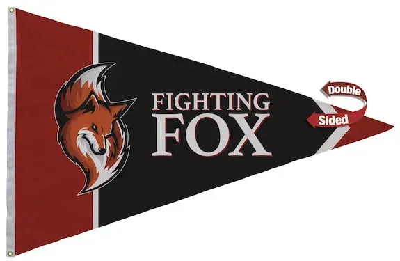 4' x 6' Nylon Pennant Flag Double-Sided