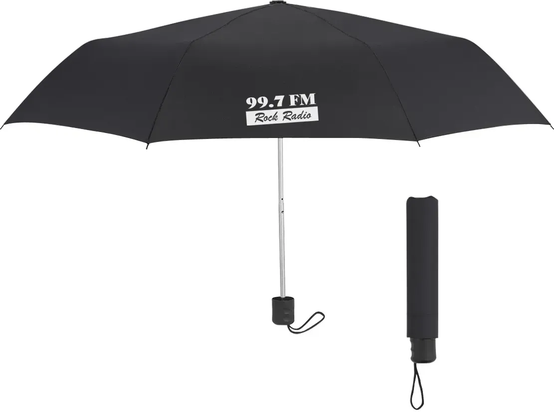 Arc Telescopic Umbrella with 100% RPET Canopy - 42"