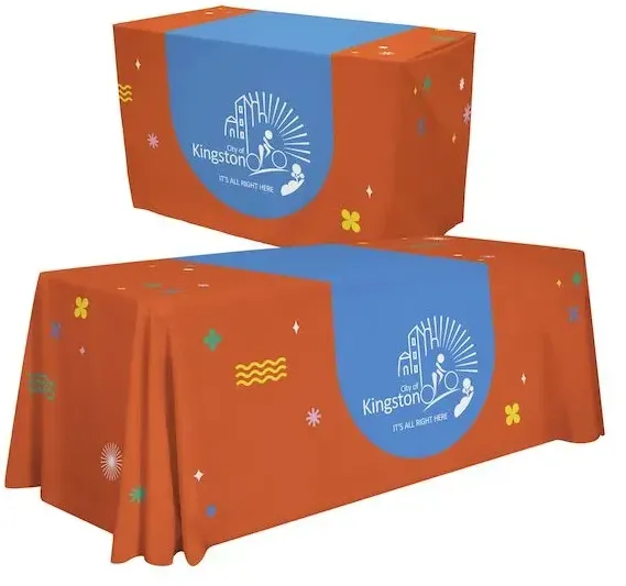 48-Hour Quick Ship 4'/6' Convertible Table Throw (Full-Color Full-Bleed)