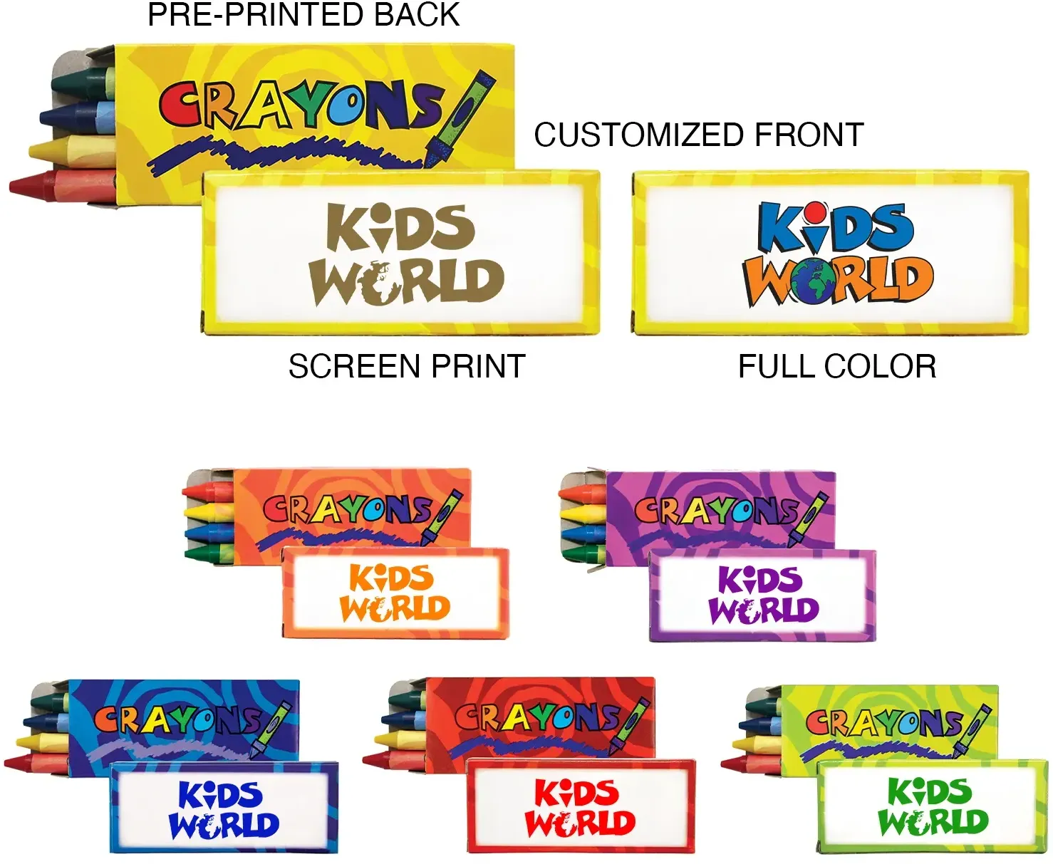 Personalized Crayons (4-Pack)