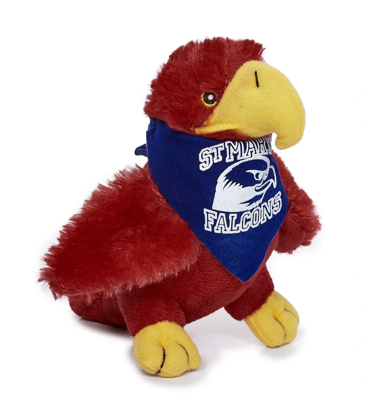 Promotional Red "V" Hawk Beanie - 6"