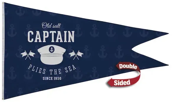 6' x 10' Polyester Burgee Flag Double-Sided