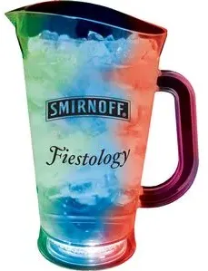 3 LED Light Pitcher - 70 Oz.  - 60 Oz./