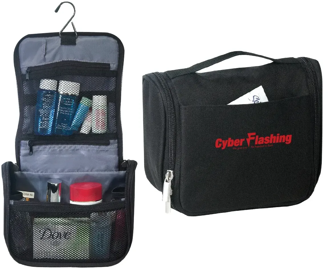 Embroidered Travel Kit Deluxe Multi-Compartment Promotional