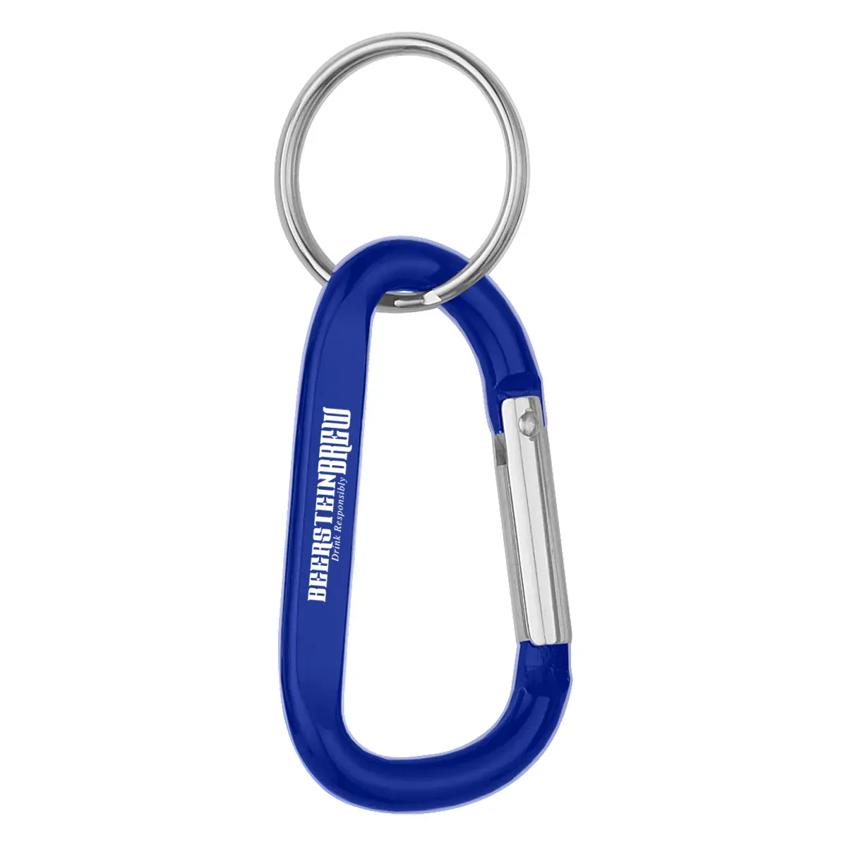 Carabiner With Split Ring - 6mm