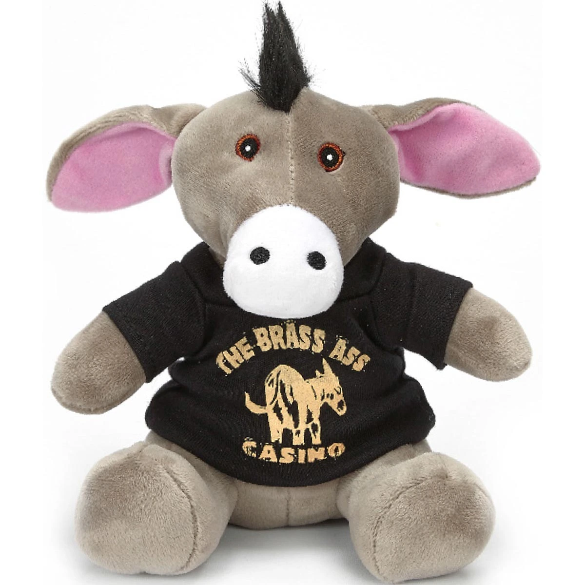 Custom Printed Extra Soft Donkey - 7"