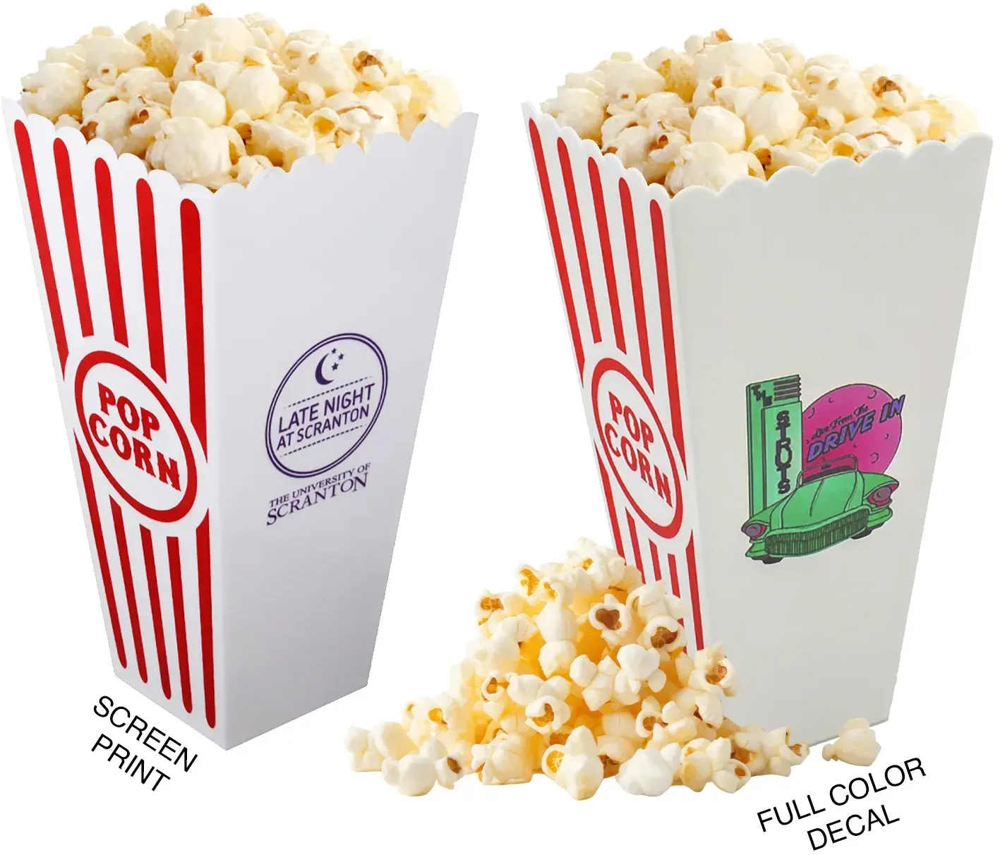 Custom Popcorn Bucket - 7"