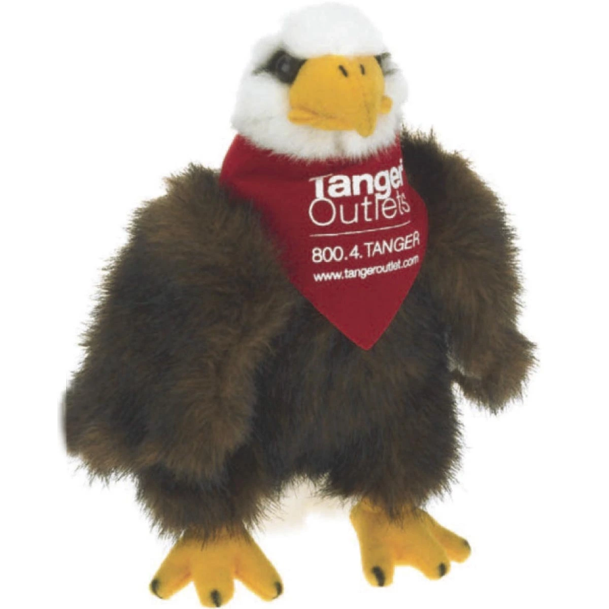 Plush Bald Eagle Beanie - 8.5"