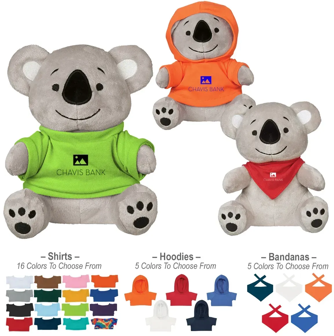 Imprinted Koko Koala - 8 ½"