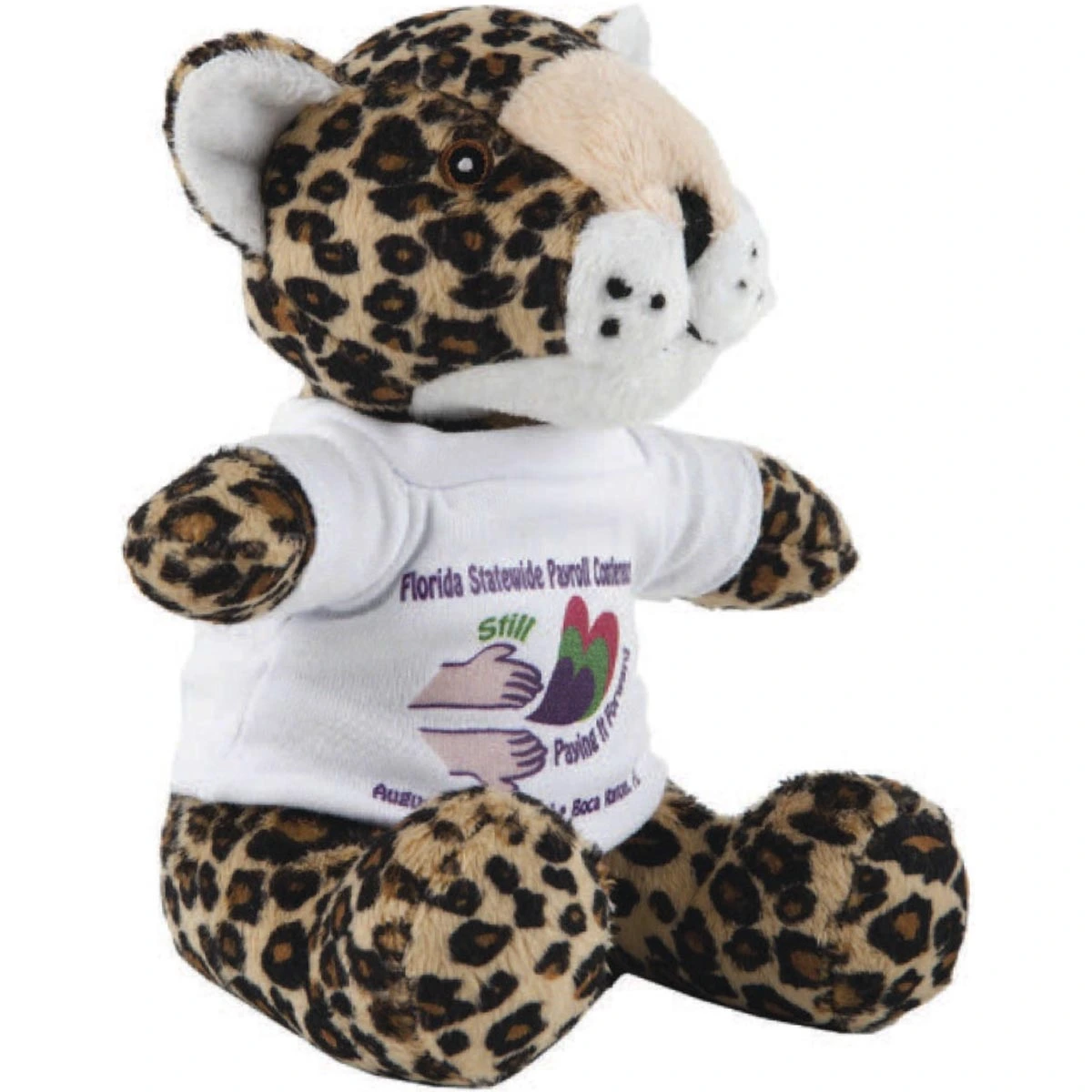 Super Soft Stuffed Leopard - 8"