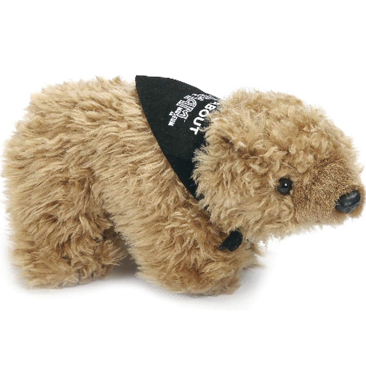 Realistic Stuffed Grizzly Bear - 9"