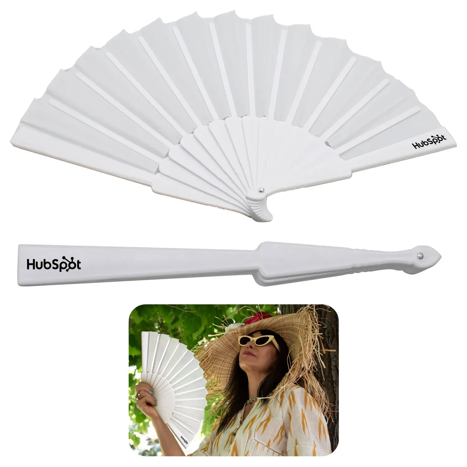 Branded Accordion Fan