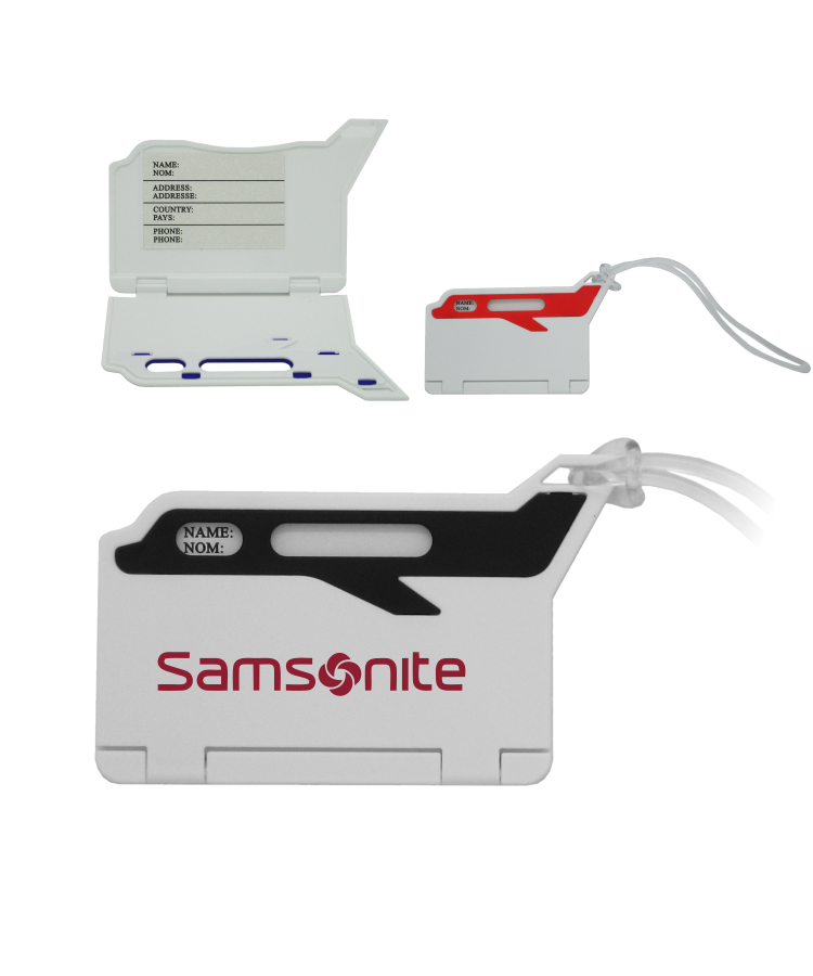 Airplane Luggage Tag