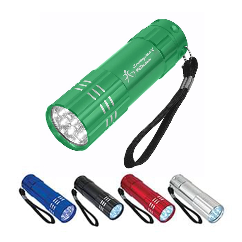 Aluminum Flashlight With Strap