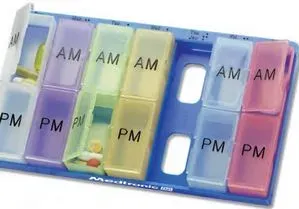 AM/ PM Super Pill Organizer Box