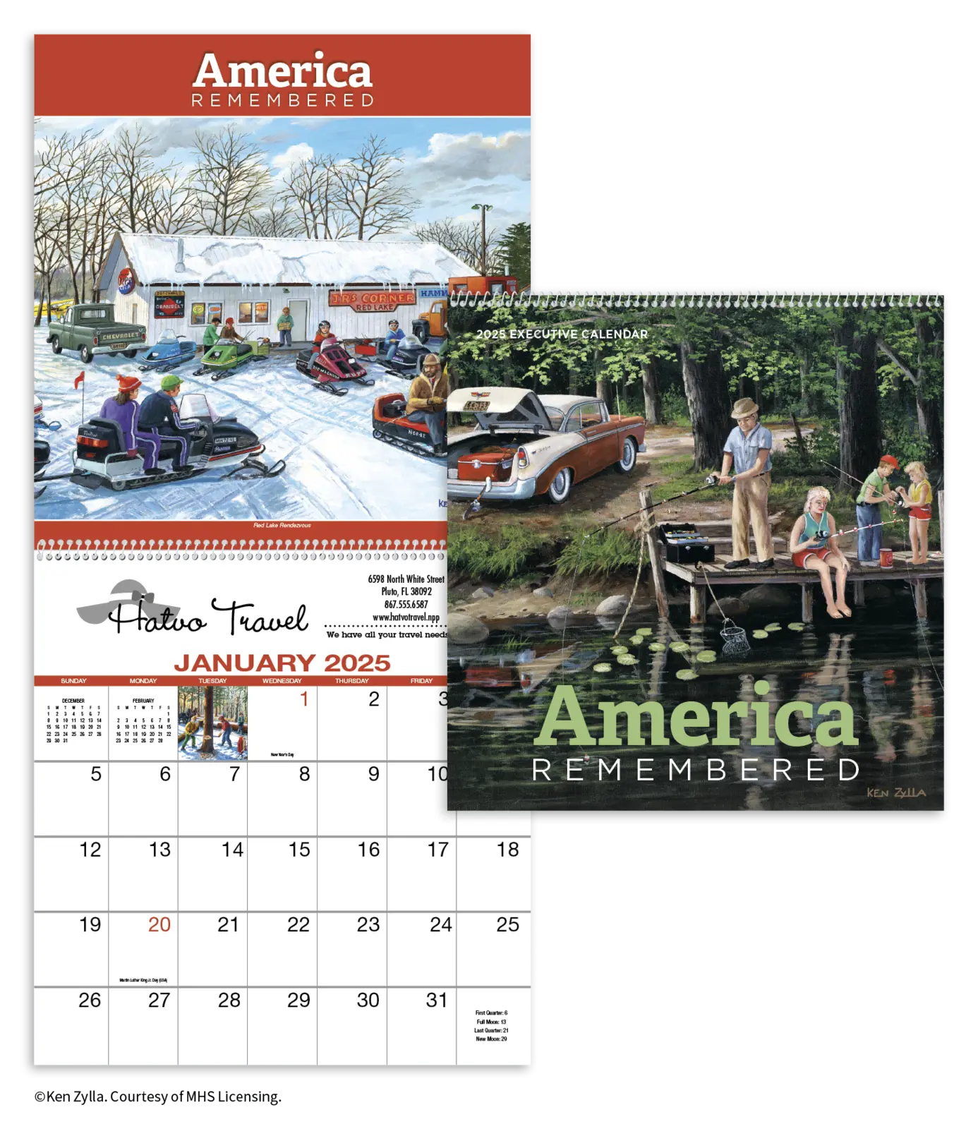 America Remembered Executive Calendar