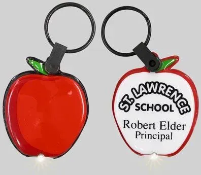 Apple Color-A-Shape Keyring Light