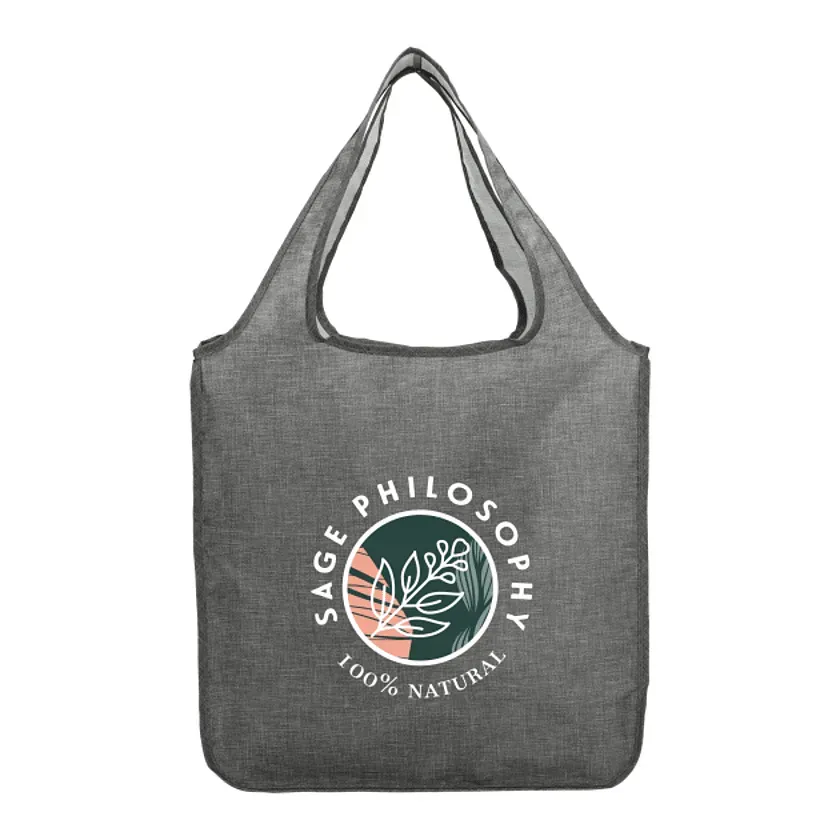 Custom Eco-Friendly Large Shopper Tote Made of Recycled PET