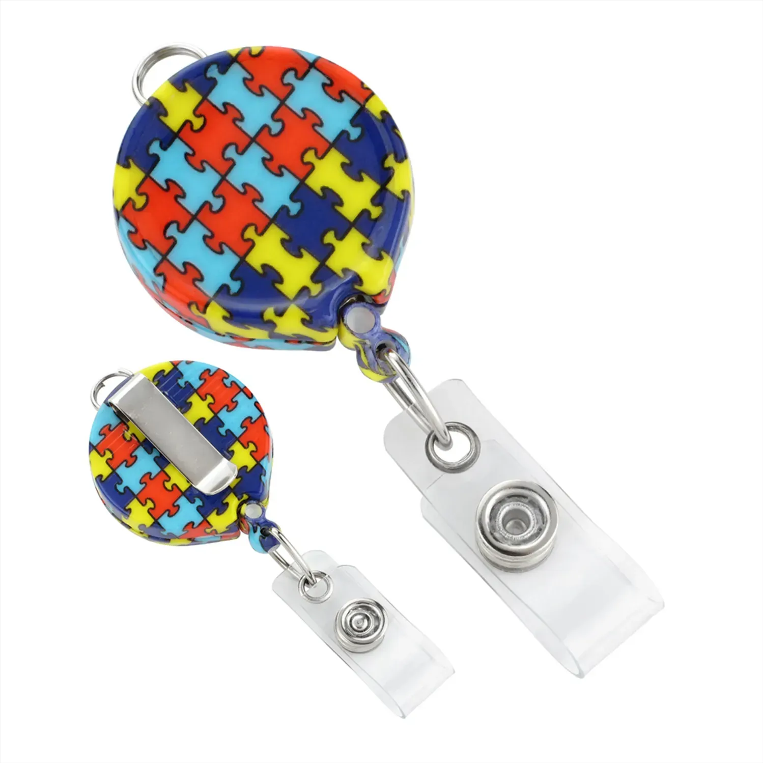 Autism Awareness Badge Reel - Personalized