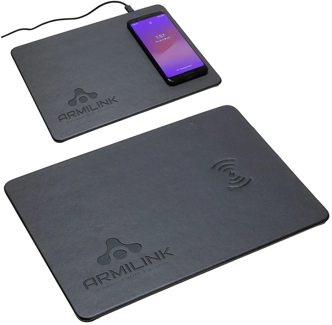 Custom Wireless Charging Mouse Pad