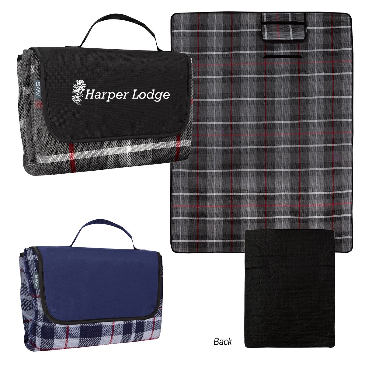 AWS Highlander Roll-Up Picnic Blanket