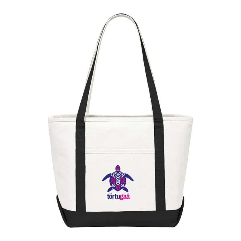 Customized Baltic Cotton Canvas Boat Tote - 18oz