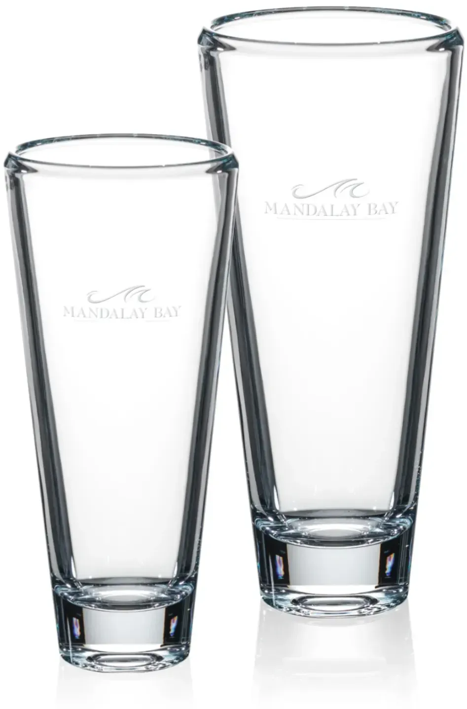 Custom Branded Baltic Crystal Vase (Thick & Lead Free)