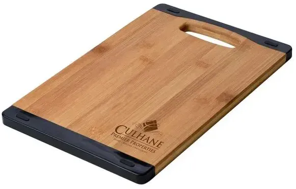 Bamboo and Silicone Cutting Board