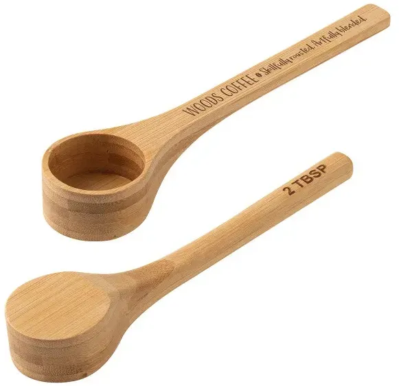 Logo Bamboo Coffee Scoop