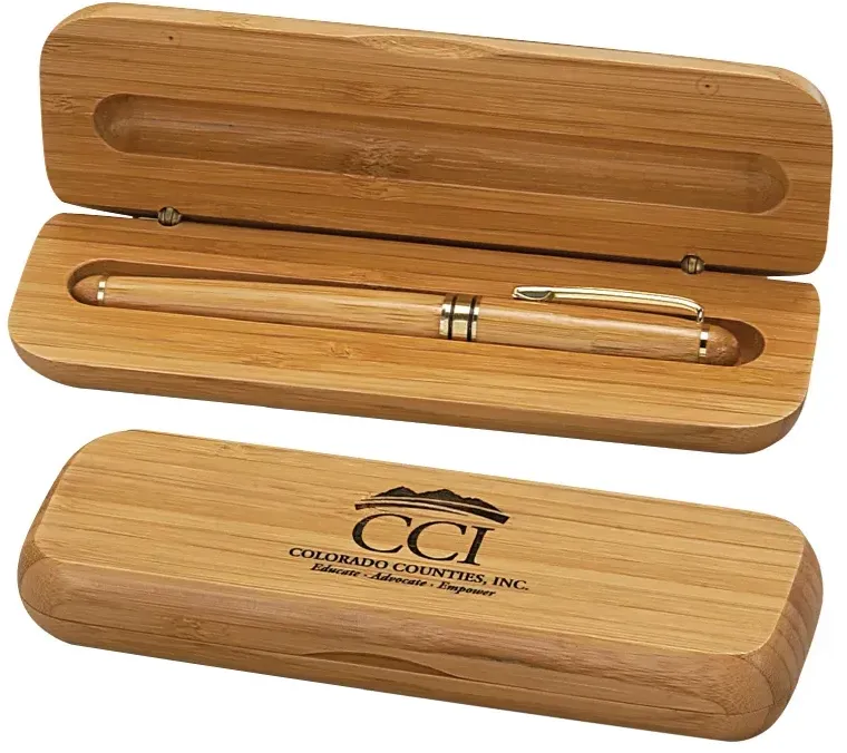 Custom Bamboo Single Well Gift Box