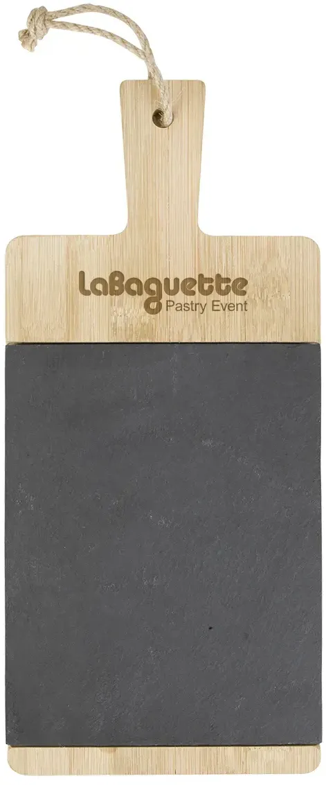 Bamboo & Slate Charcuterie Cutting Board